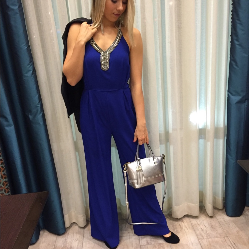 Blue Jumpsuit